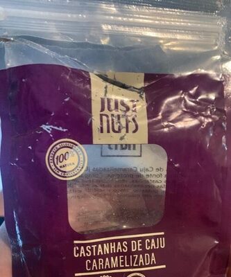 Castanha de caju caramelizada