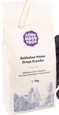 Rohkakao Masse Drops Ecuador front packaging