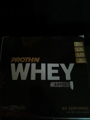 Prothin Whey Ripped Milk Chocolate