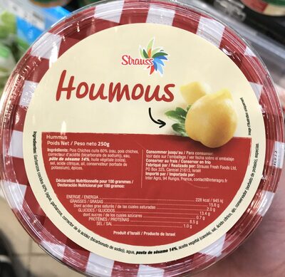 Strauss Humus Achla 250GR