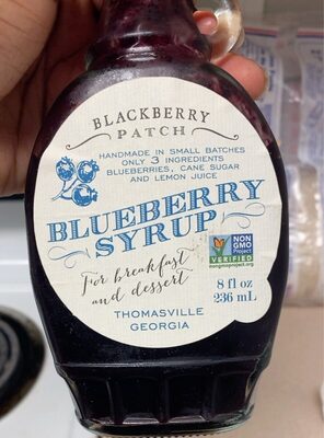 Blueberry Syrup 3 Ingredients