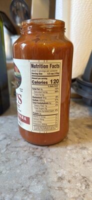 Creamy Marinara with Mascarpone Cheese front packaging