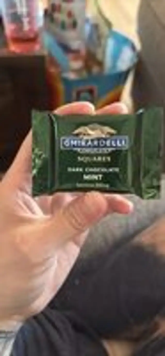 Dark Chocolate Mint square m