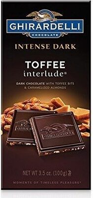 Choc bar intns dark toffe