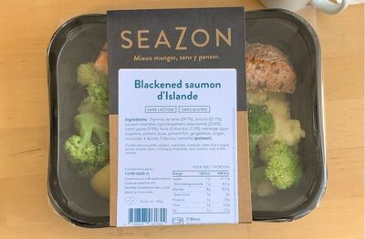 Blackened saumon d’Islande