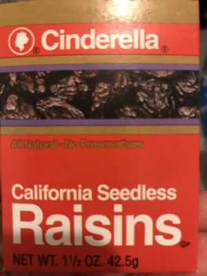 California Seedless Raisins