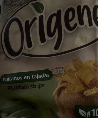 Plátanos en tajadas verde