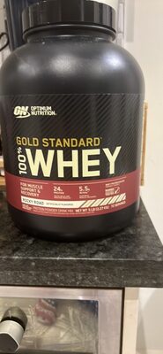 100% Whey front packaging
