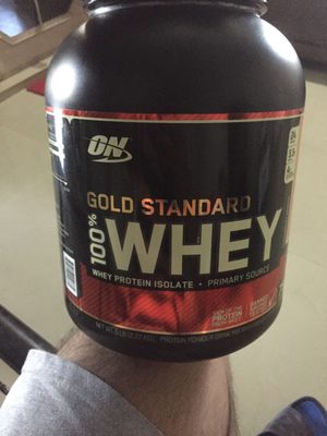 on gold standard 100% whey protein isolate