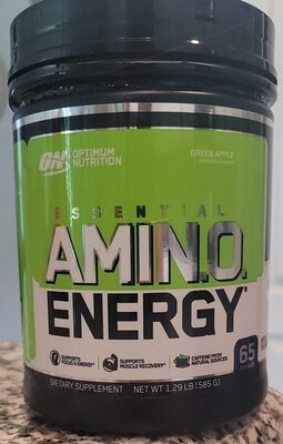 Essential Amino Energy front packaging