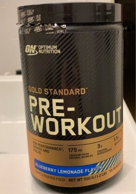 Gold Standard Pre-Workout