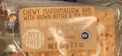 Chewy Marshmallow Bar With Brown Butter & Sea Salt