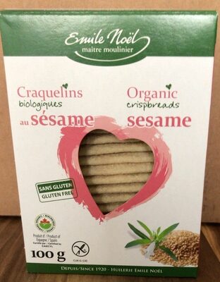 Organic Crispbread Sesame