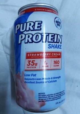 Pure protéin shake