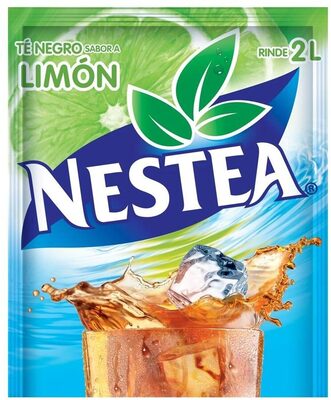 Nestea té negro sabor limón front packaging