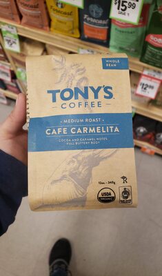 Tony's Cafe Carmelita whole bean