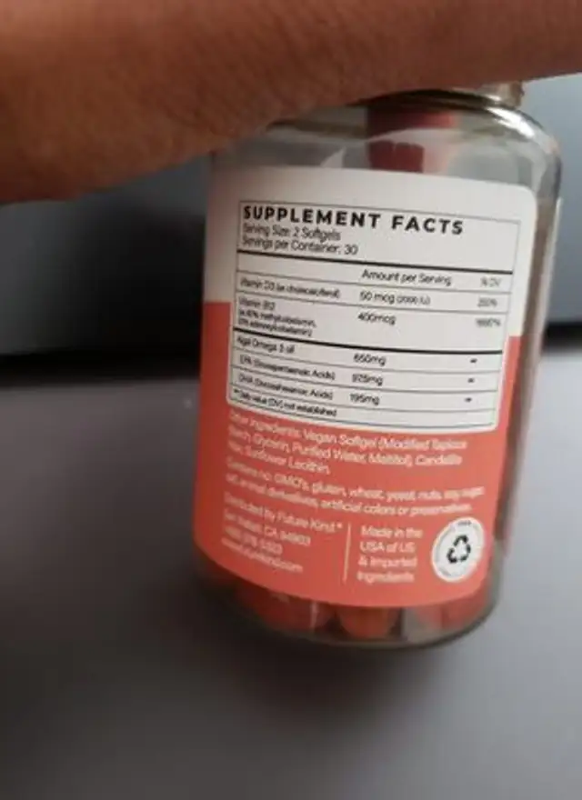 future kind essential for vegans ingredients label