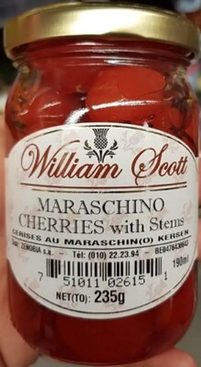 Cerises au maraschino