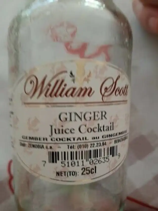 Ginger Juice cocktail