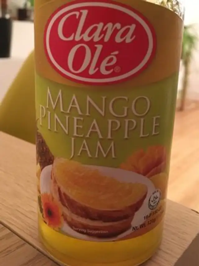 Mango pineapple jam