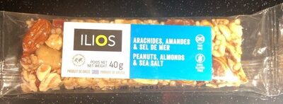 Barre Arachides, Amandes & Sel de Mer