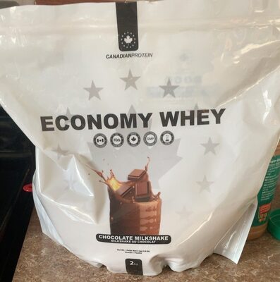 Economy Whey front packaging