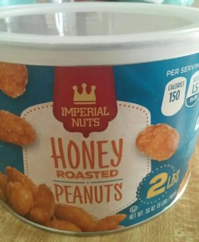 Honey roasted peanuts