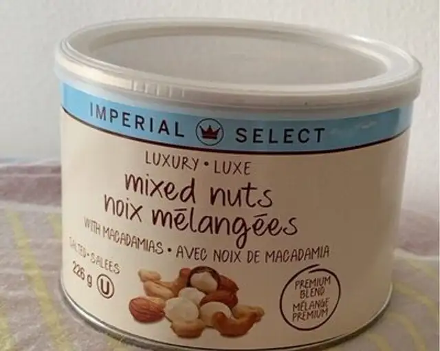 Noix mélangées