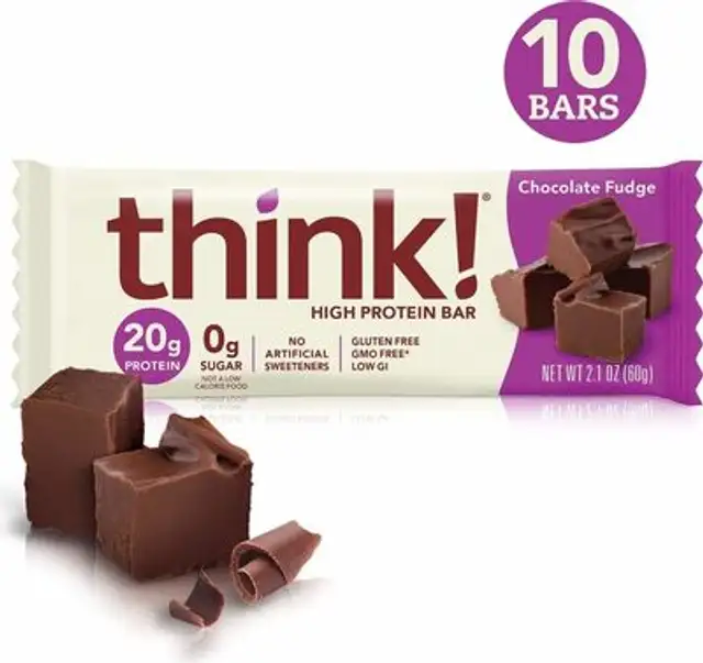 Chocolate fudge high protein bars