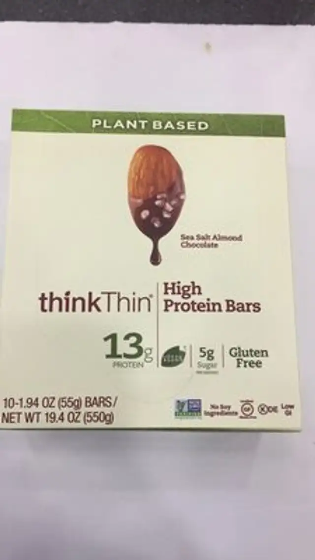 Sea Salt Almond Chocolate High Protein Bars