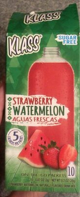 Strawberry Watermelon Aguas Frescas