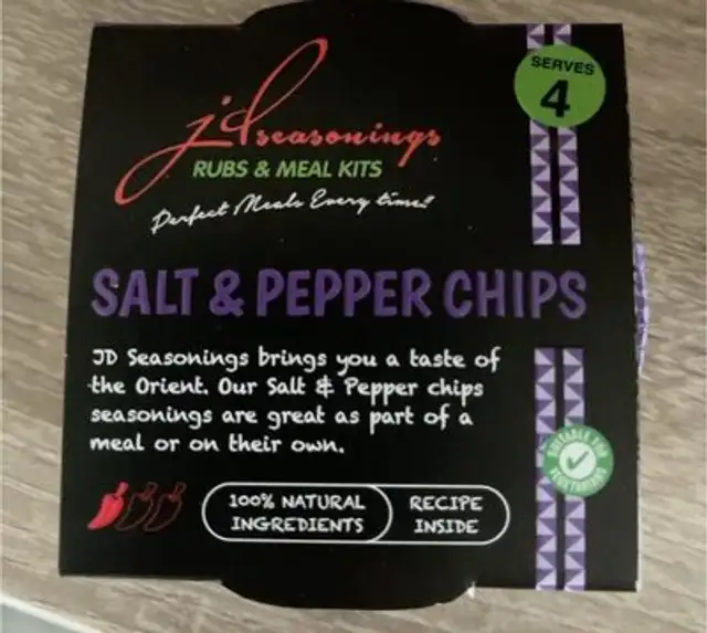 Salt and pepper chips