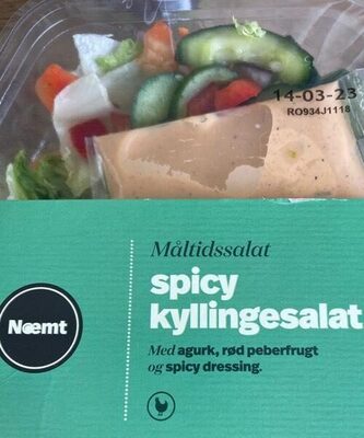 Spicy kyllingesalat