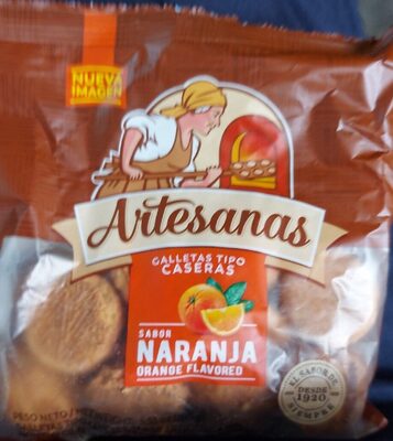 Galletas Caseras Sabor Naranja