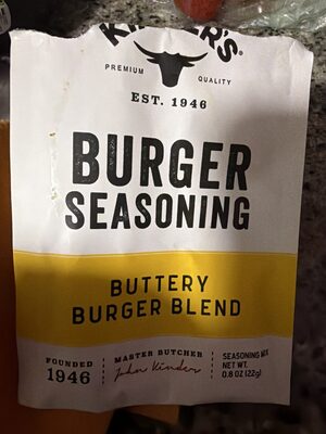 Buttery burger blend