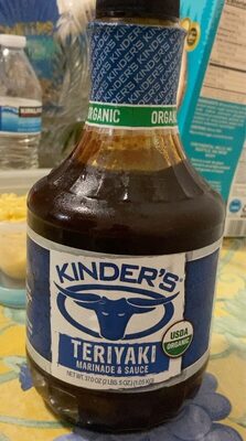 Teriyaki marinade sauce front packaging