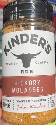 Hickory molasses rub