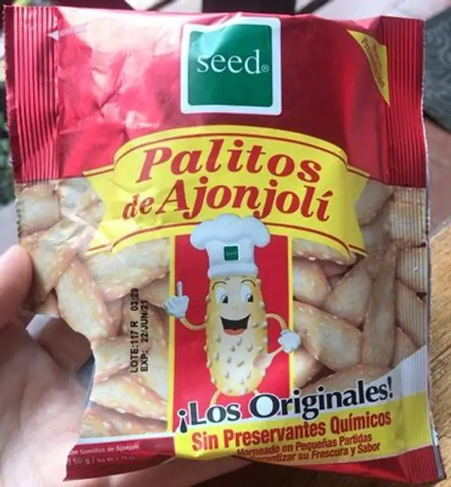 Palitos de ajonjoli