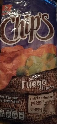 Chip's Sabor Fuego Limón