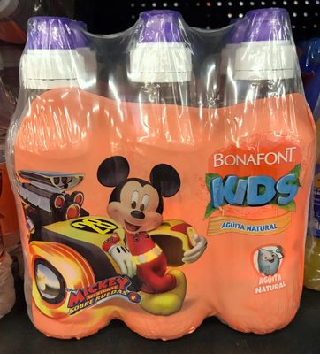 BONAFONT KIDS AGÜITA NATURAL 6 pieza