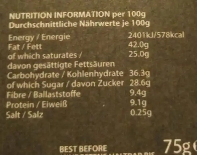 cioccolato peruviano