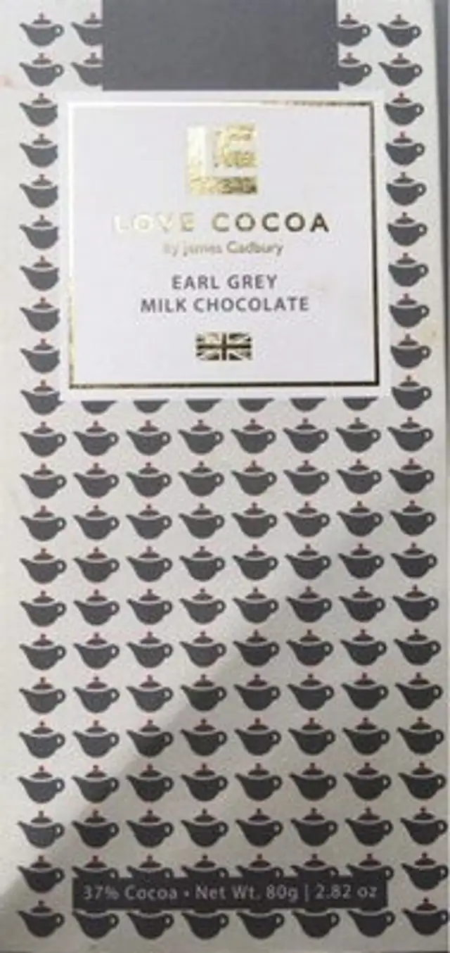 Earl grey milk chocolate