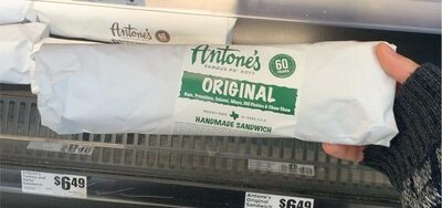 original po-boy front packaging