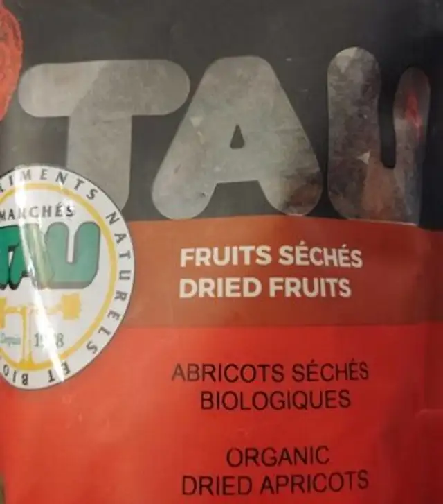 Abricots séchés biologiques
