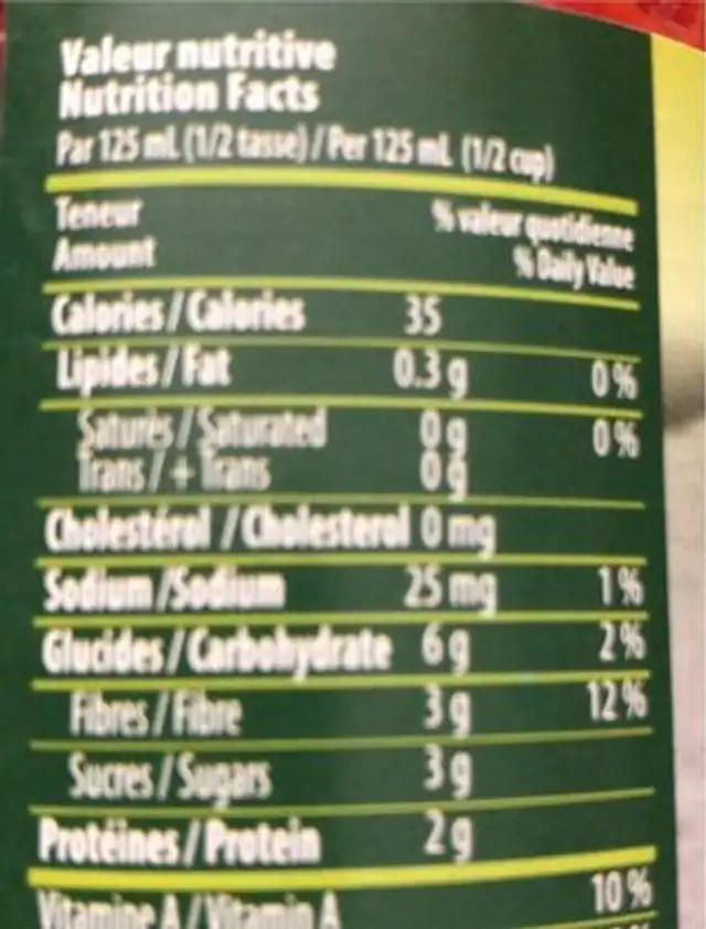Marcheé TAU puree de tomate bio nutrition facts table