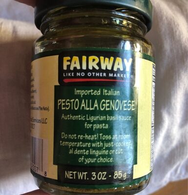 Pesto alla genovese front packaging