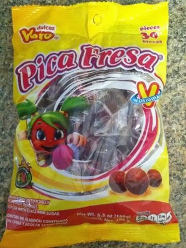 Chili Pepper Covered Gummy