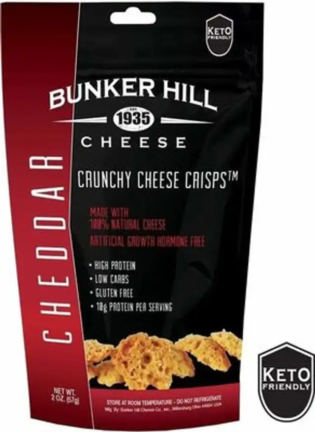 Cheddar Crunchy Cheese Crisps