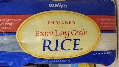 Extra long grain rice - white