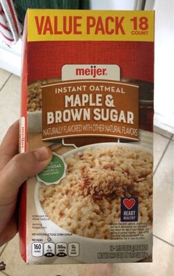 Oatmeal front packaging